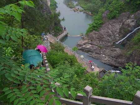 温州到龙麒源、红枫古道、峡谷景廊二日游线路